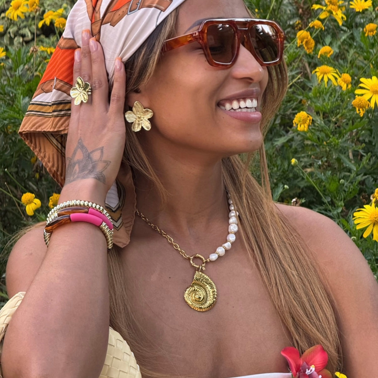 BOUCLES D'OREILLES NOKA - THEM Paris