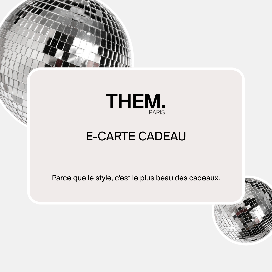 E-CARTE CADEAU - THEM Paris