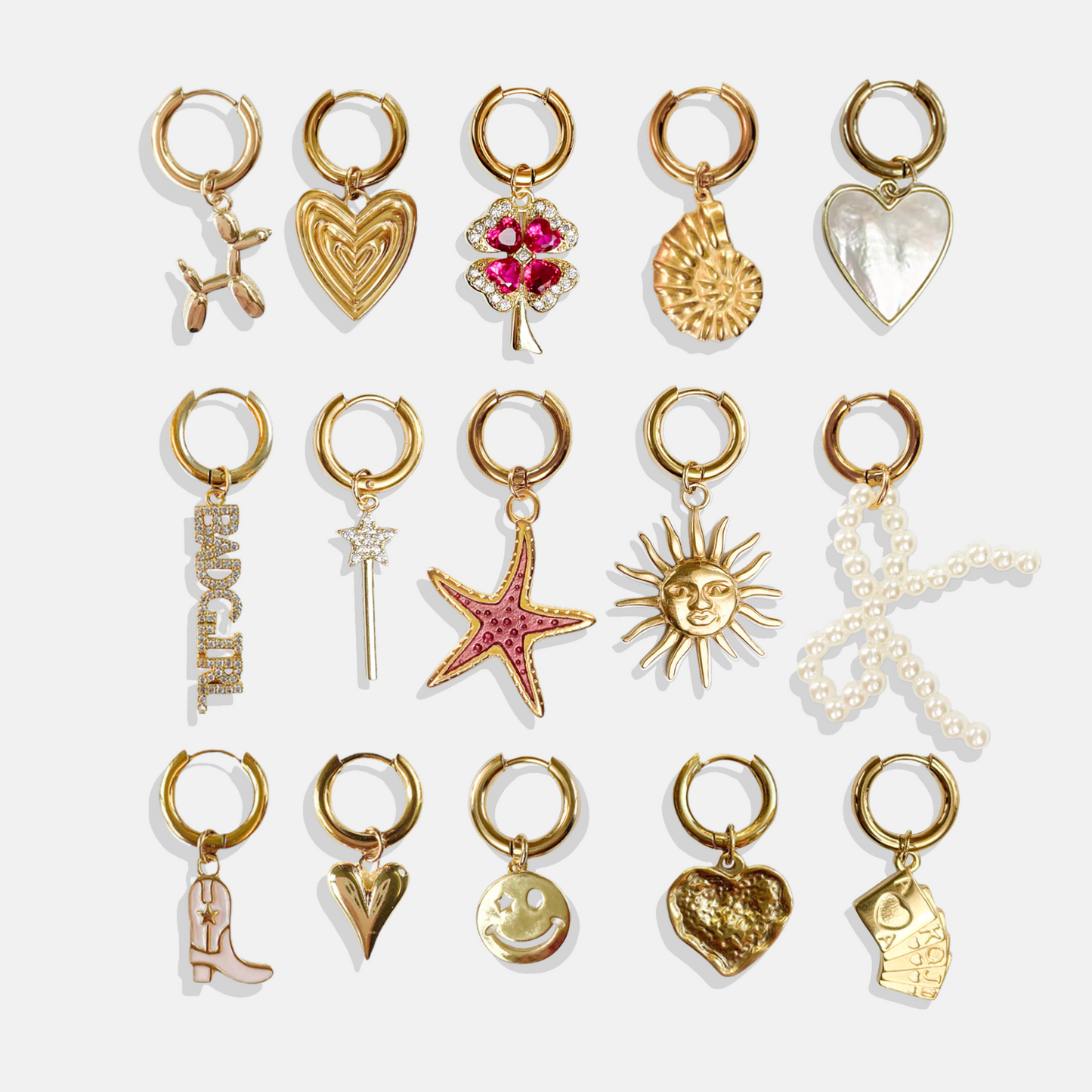 BOUCLE D'OREILLE PERSONNALISABLE
