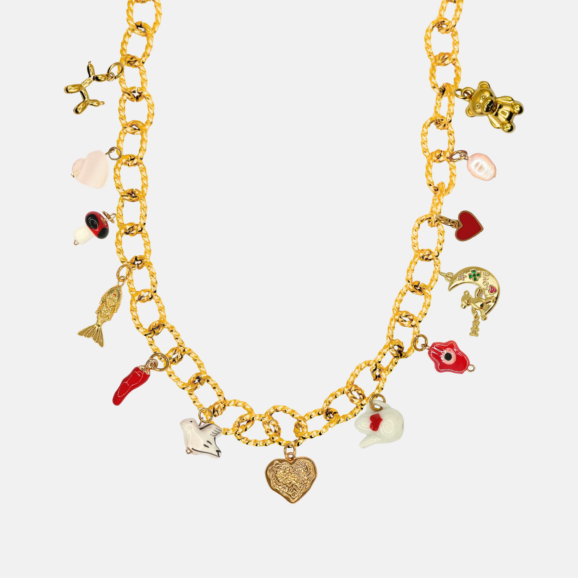 COLLIER PERSONNALISABLE JUSQU'À 13 CHARMS - THEM Paris