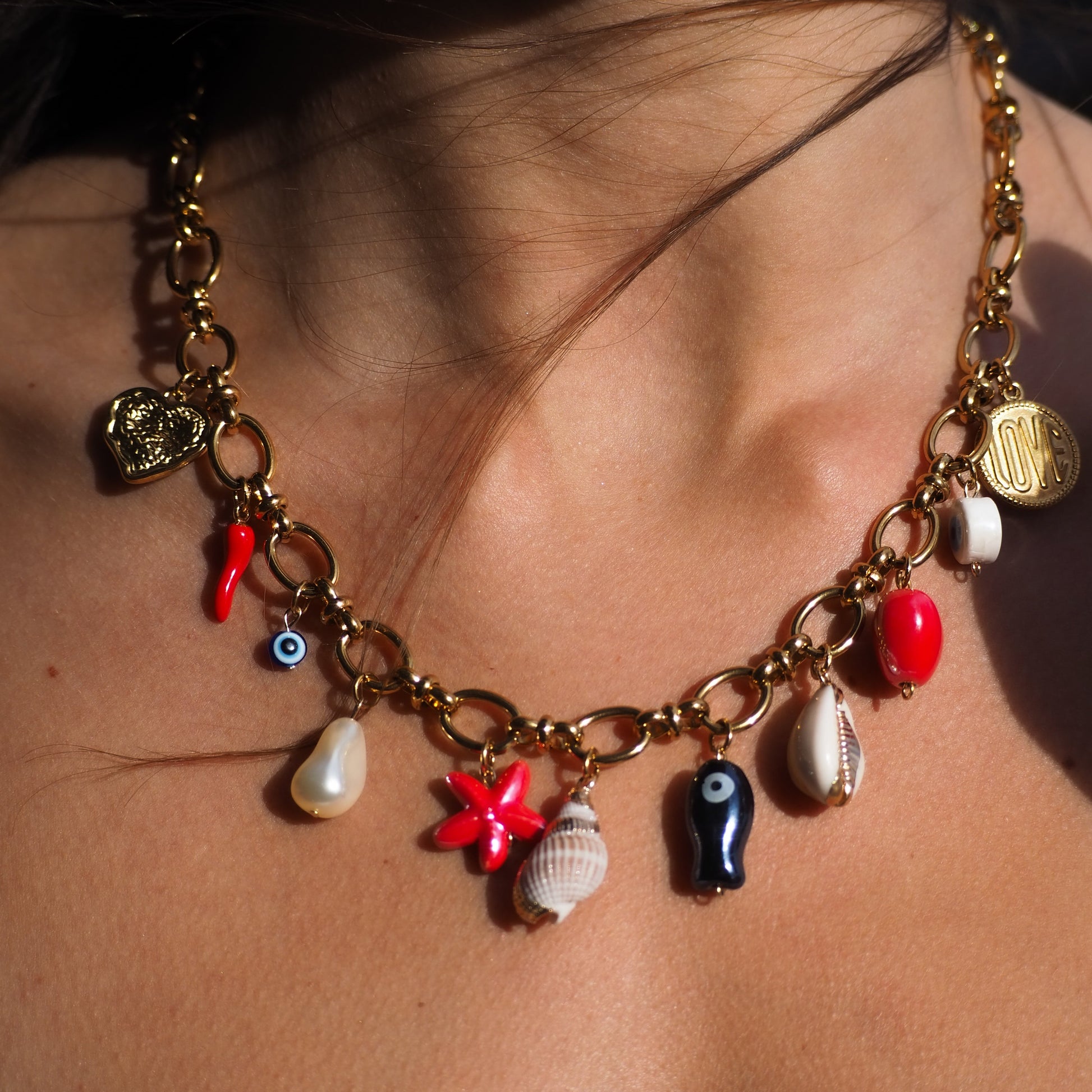 COLLIER PERSONNALISABLE JUSQU'À 13 CHARMS