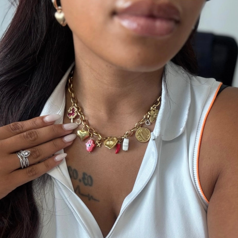 COLLIER PERSONNALISABLE JUSQU'À 13 CHARMS