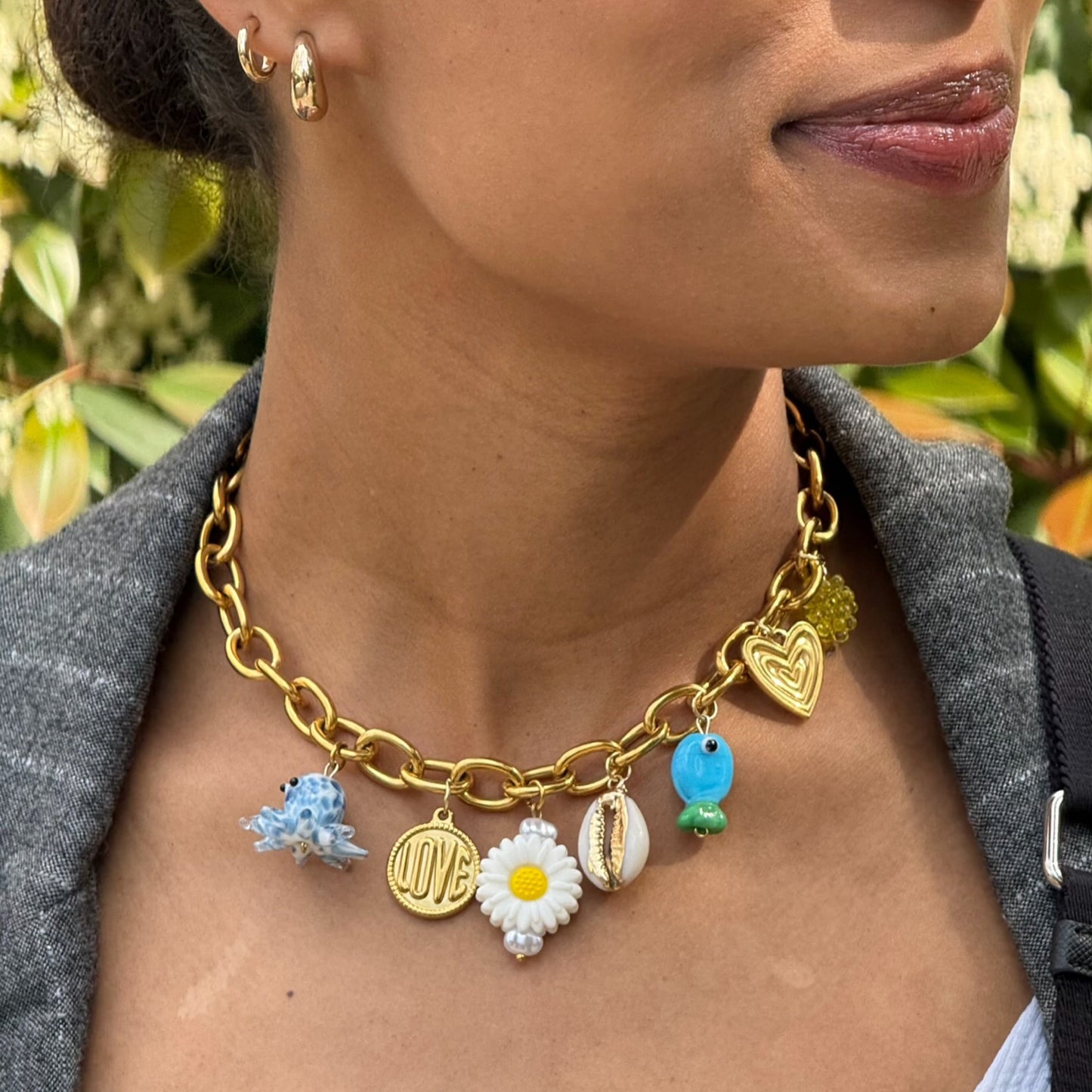 COLLIER PERSONNALISABLE JUSQU'À 13 CHARMS