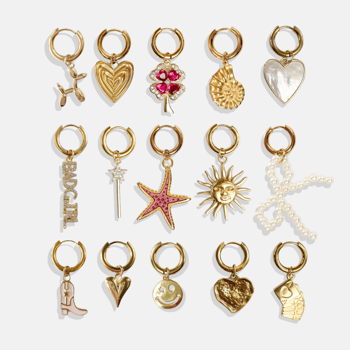 BOUCLE D'OREILLE PERSONNALISABLE - THEM Paris