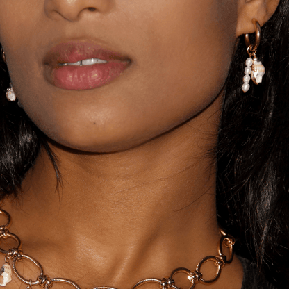 BOUCLES D'OREILLES CALA BLANCA - THEM Paris