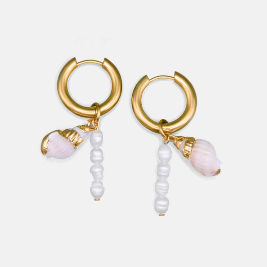 BOUCLES D'OREILLES CALA BLANCA - THEM Paris