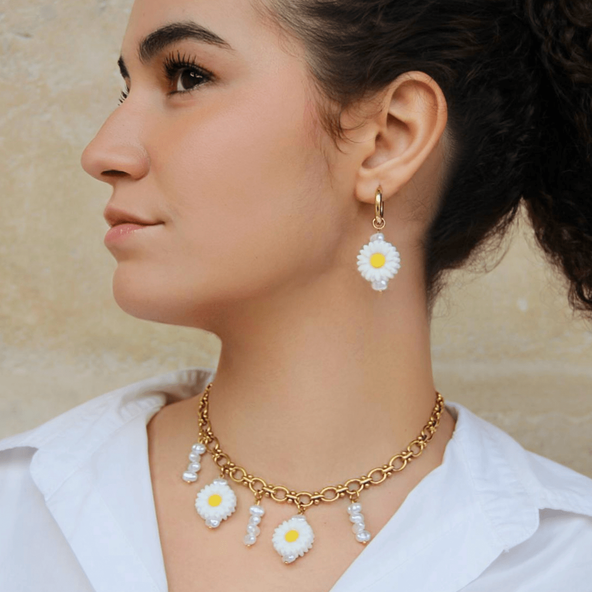 BOUCLES D'OREILLES DAISY - THEM Paris