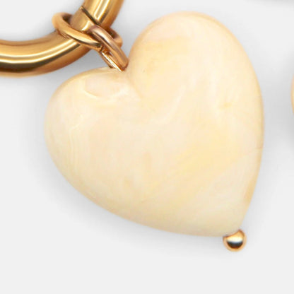 BOUCLES D'OREILLES TINA IVOIRE - THEM Paris