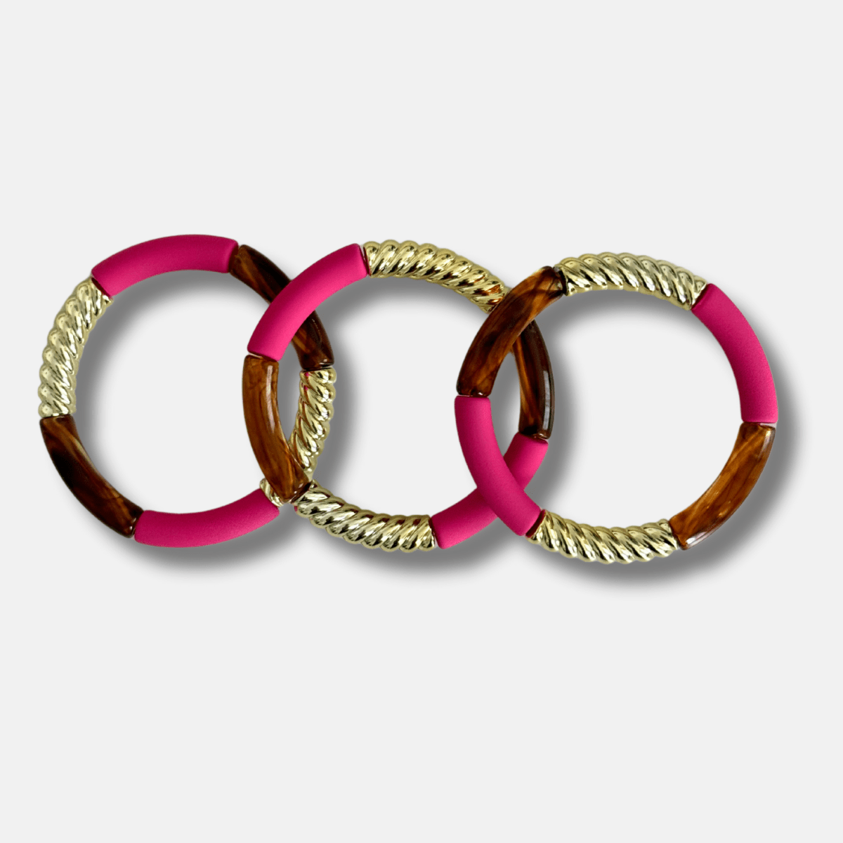 BRACELETS PERLES TUBES CALYPSO - THEM Paris