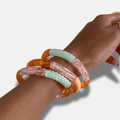 BRACELETS PERLES TUBES CANDY - THEM Paris