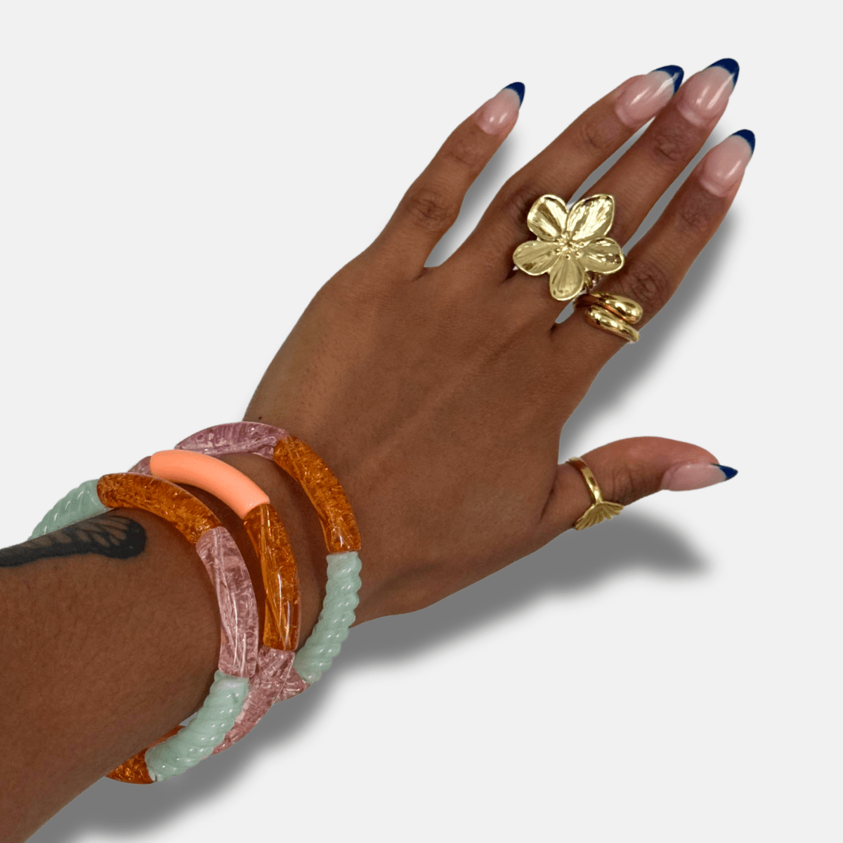 BRACELETS PERLES TUBES CANDY - THEM Paris