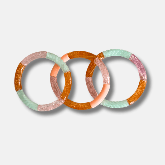 BRACELETS PERLES TUBES CANDY - THEM Paris