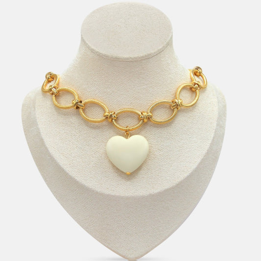 COLLIER TINA IVOIRE - THEM Paris