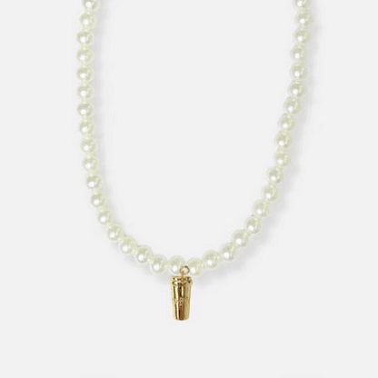 COLLIER PERLES RONDES PERSONNALISABLE 13 CHARMS - THEM Paris