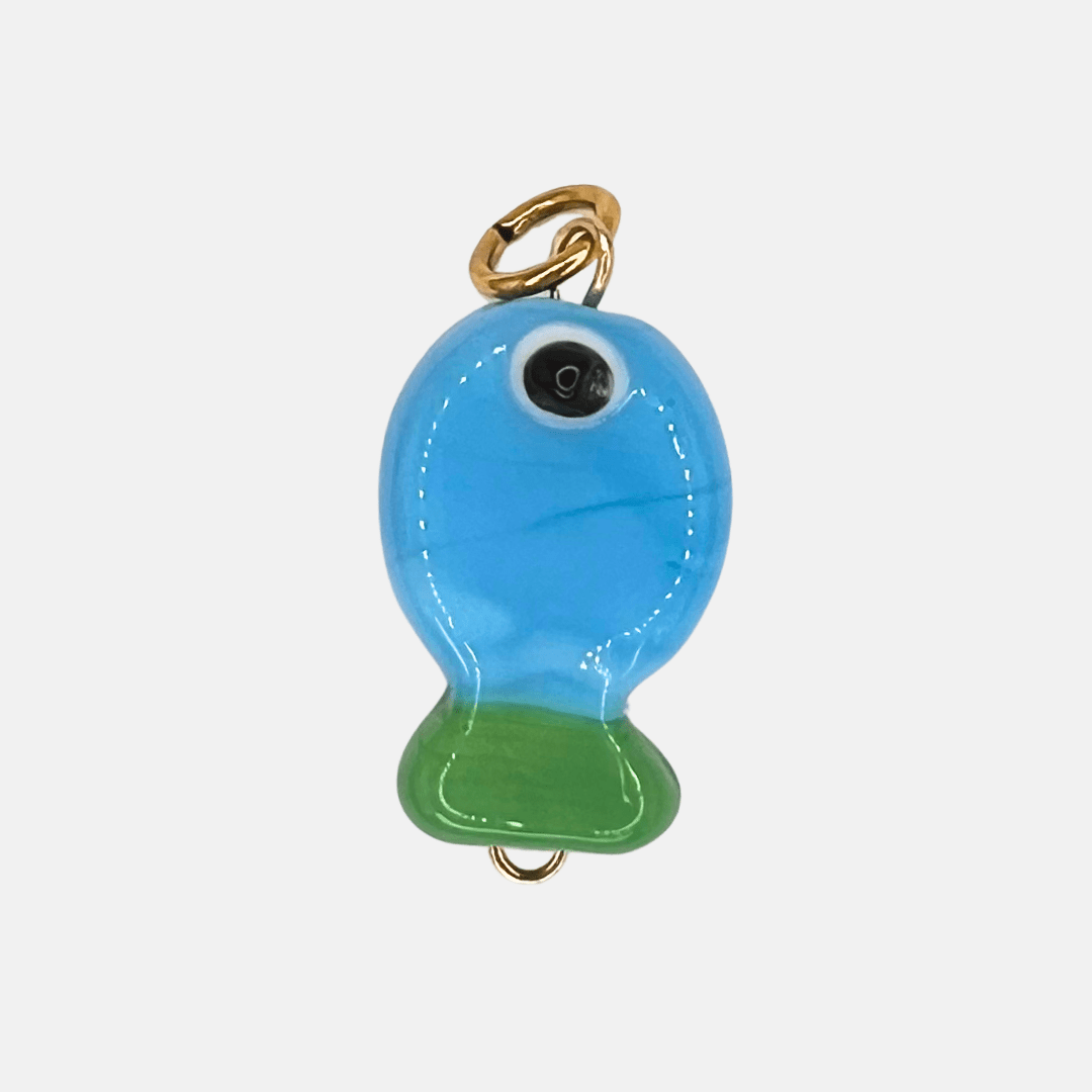 POISSON BLEU ET VERT - THEM Paris